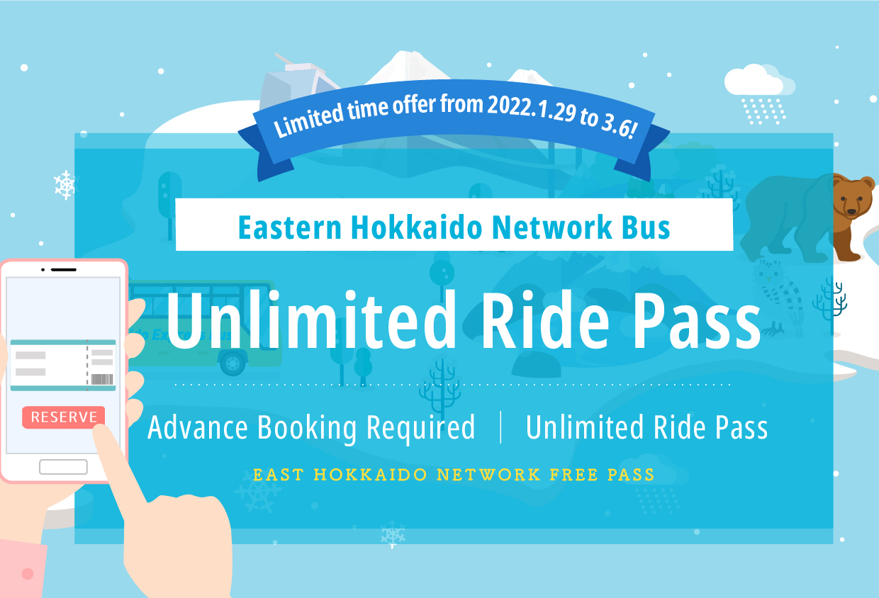 Easti Hokkaido Express Bus 2022 Unlimited Ride Pass