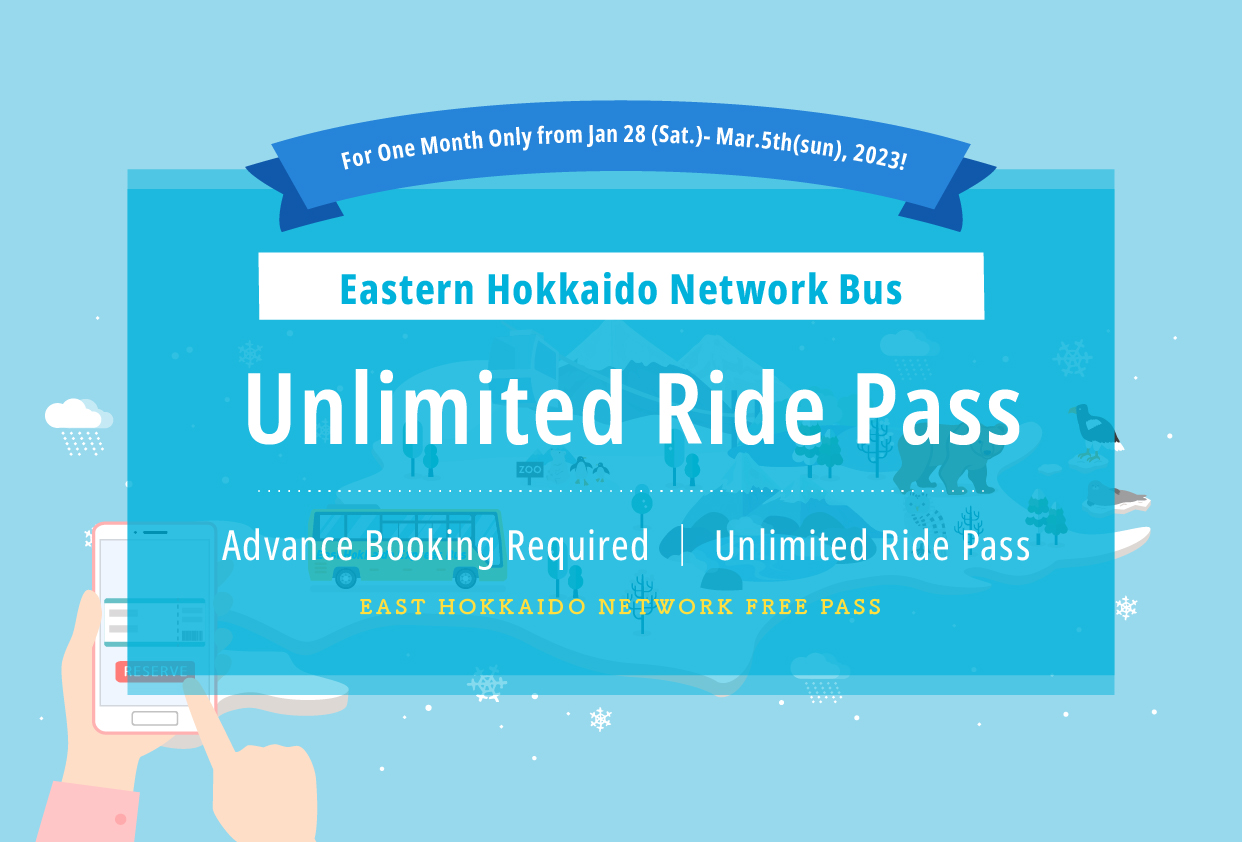 Easti Hokkaido Express Bus 2022 Unlimited Ride Pass