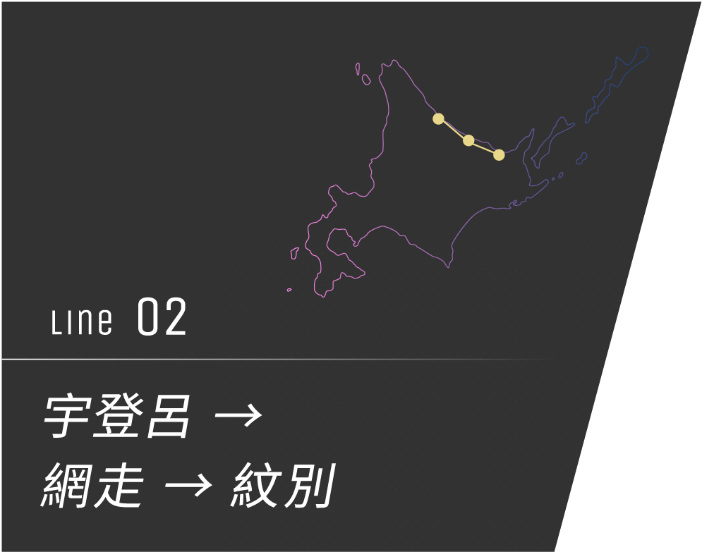 No.2 宇登呂→網走→紋別