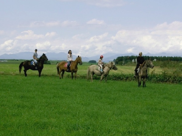 ＜中標津町・乗馬体験＞自然に囲まれた馬場で乗馬に挑戦！｜ムツ牧場 ひだまり乗馬クラブ
