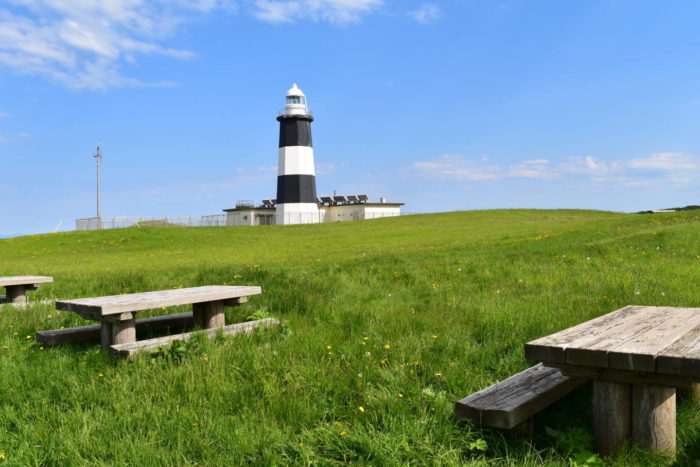 「灯台のある草原」能取岬 P8 絵画 灯台のある草原」能取岬 P8 絵画 灯台のある草原」能取岬 P8 絵画